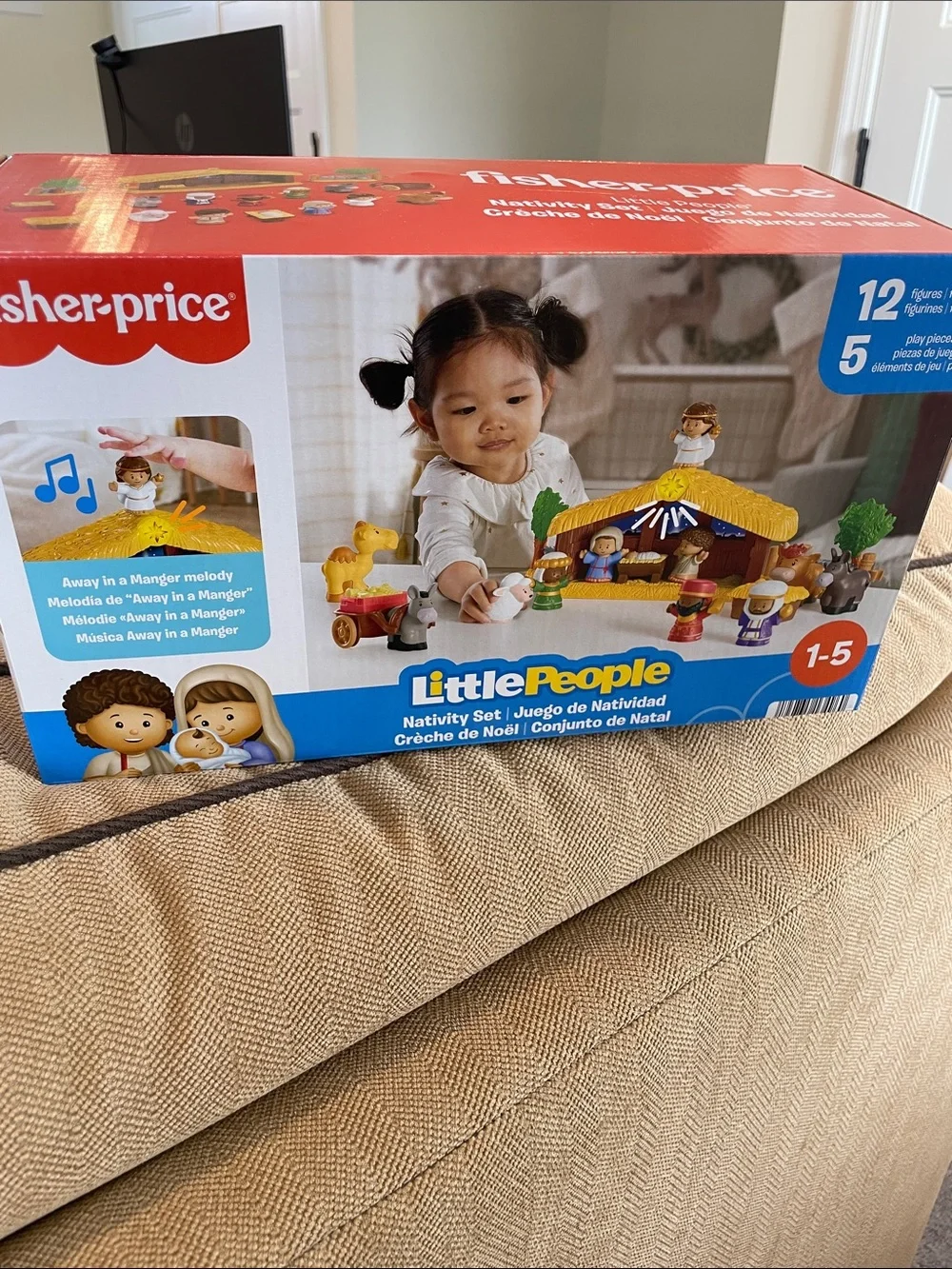 Fisher-Price Little People Nativity Set - Red, Blue, Yellow, White